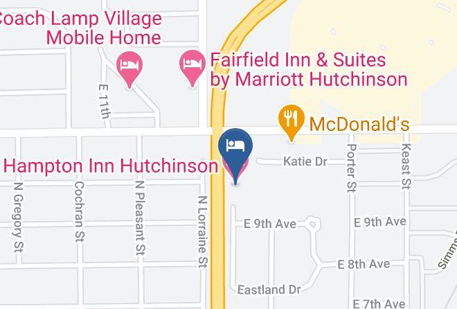 Reno - Hampton Inn Hutchinson Maps