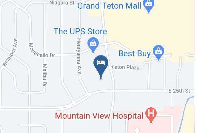 Bonneville - Hampton Inn Idaho Falls At The Mall Maps
