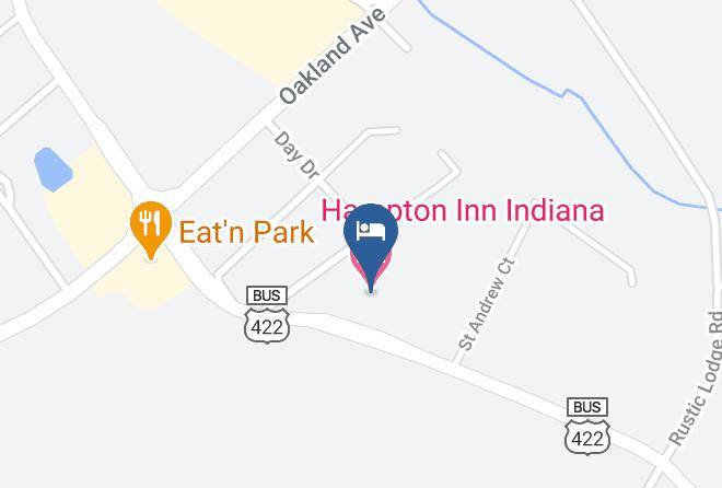 Indiana - Hampton Inn Indiana Maps