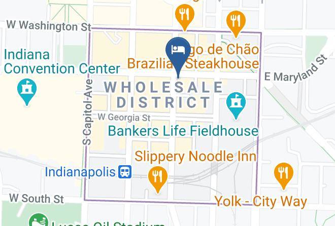 Marion - Hampton Inn Indianapolis Downtown Across From Circle Centre Maps