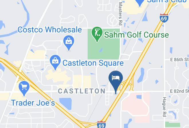Marion - Hampton Inn Indianapolis Ne Castleton Maps