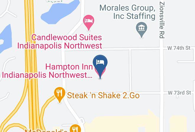 Marion - Hampton Inn Indianapolis Northwest Park 100 Maps