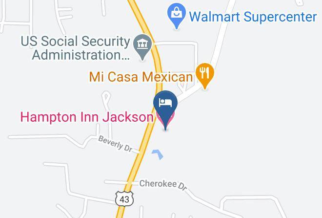 Clarke - Hampton Inn Jackson Maps