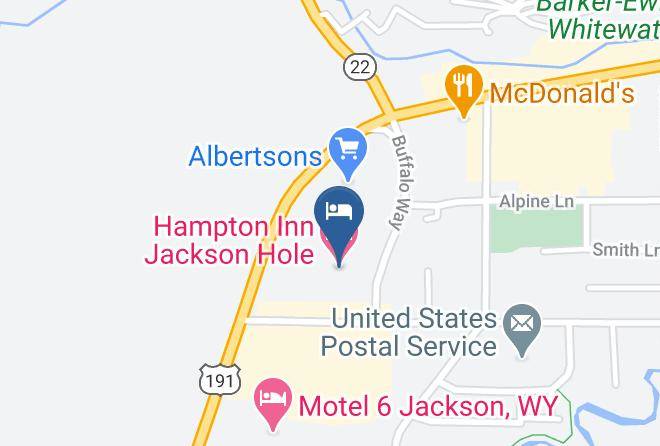 Teton - Hampton Inn Jackson Hole Maps