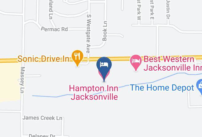 Morgan - Hampton Inn Jacksonville Maps