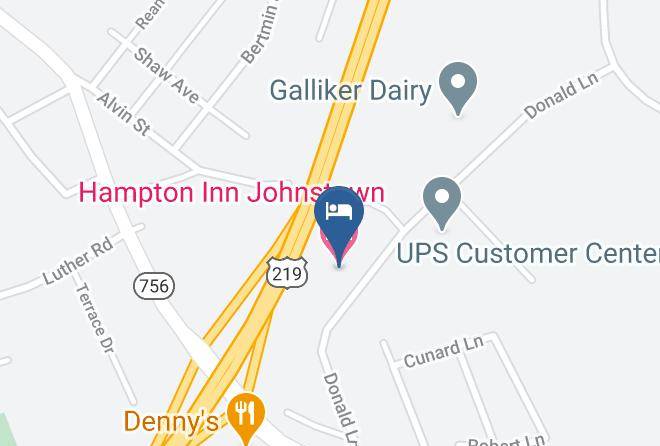 Cambria - Hampton Inn Johnstown Maps