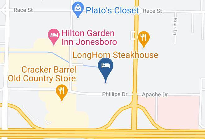 Craighead - Hampton Inn Jonesboro Maps