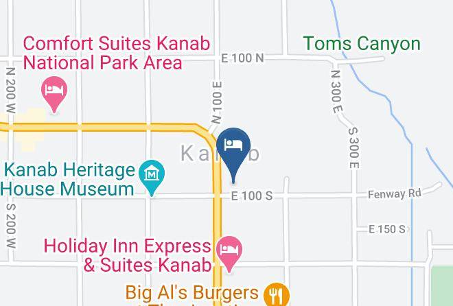 Kane - Hampton Inn Kanab Maps