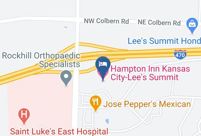Jackson - Hampton Inn Kansas City Lee's Summit Maps