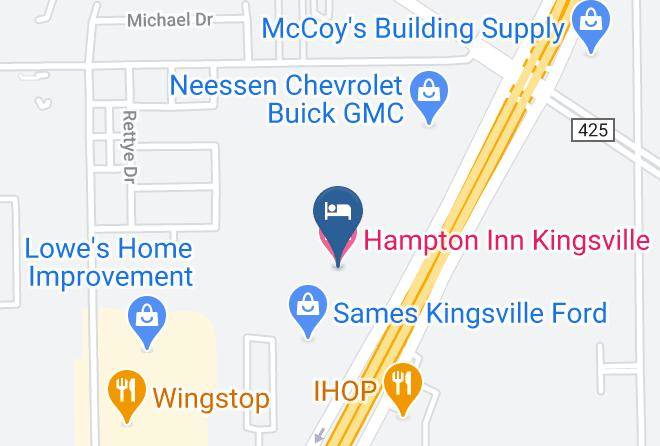 Kleberg - Hampton Inn Kingsville Maps