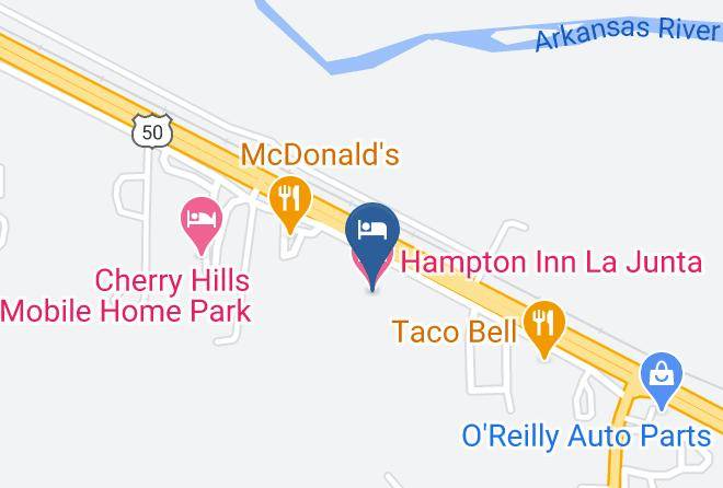 Otero - Hampton Inn La Junta Maps