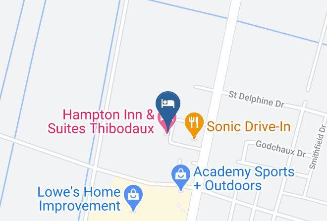 Lafourche Par - Hampton Inn Maps