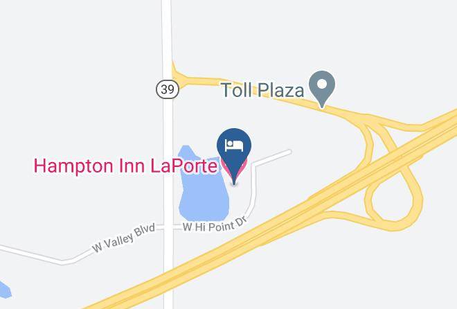 La Porte - Hampton Inn Laporte Maps