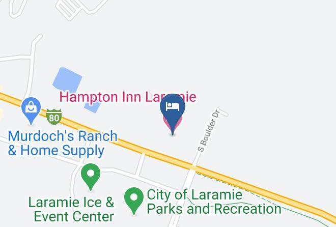 Albany - Hampton Inn Laramie Maps