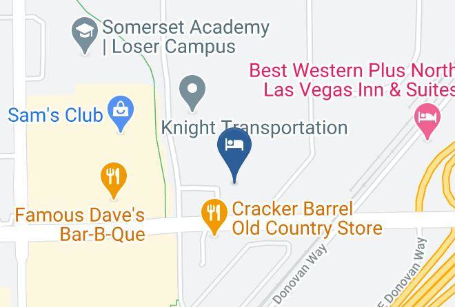 Clark - Hampton Inn Las Vegas North Speedway Maps