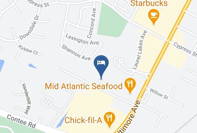 Prince George S - Hampton Inn Laurel Maps