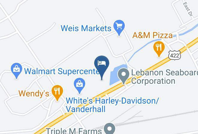 Lebanon - Hampton Inn Lebanon Maps