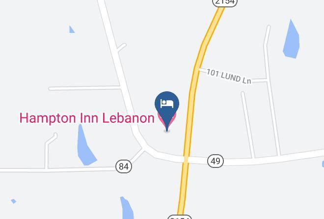 Marion - Hampton Inn Lebanon Maps