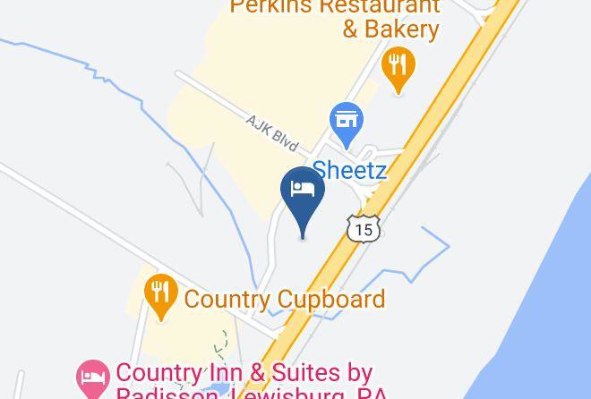 Union - Hampton Inn Lewisburg Maps