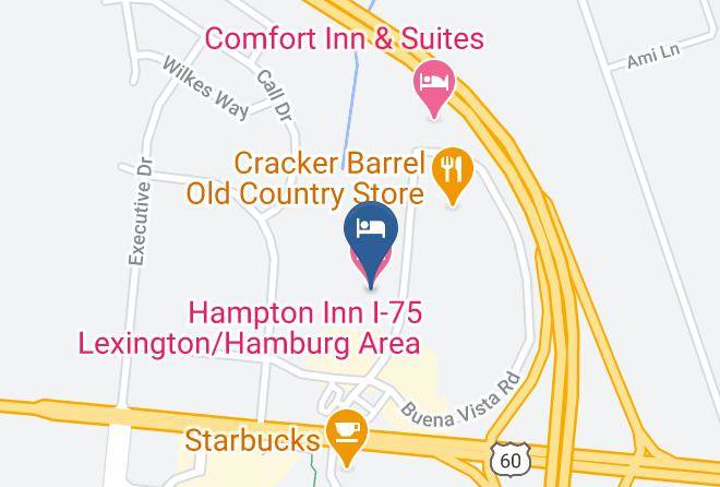 Fayette - Hampton Inn I 75 Lexington Hamburg Area Maps