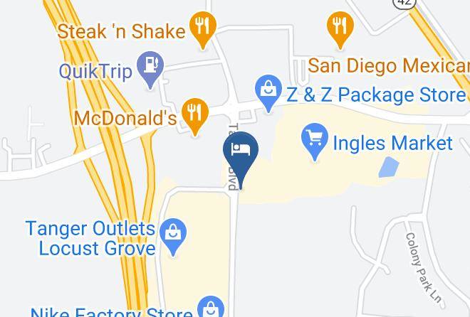 Henry - Hampton Inn Locust Grove Maps