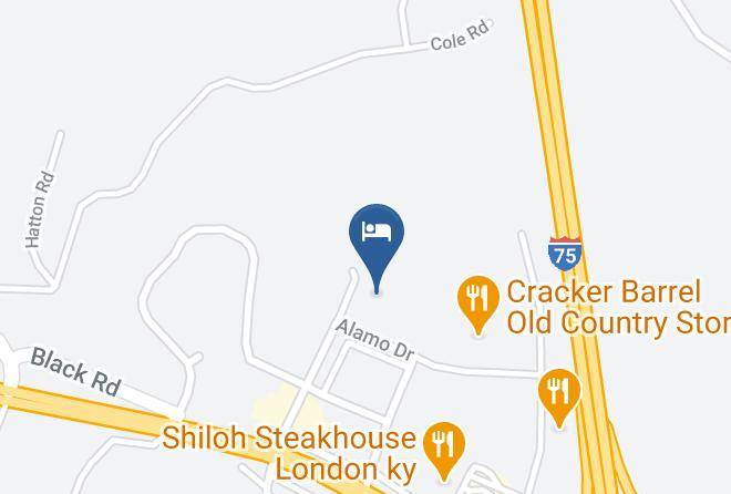 Hampton Inn London North Map