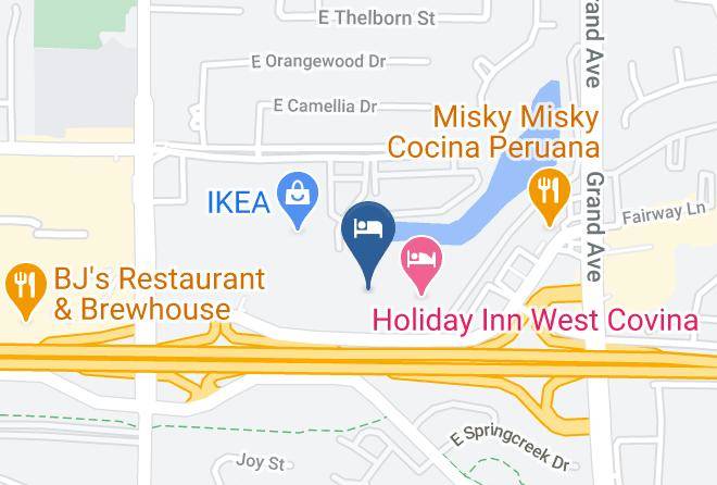 Los Angeles - Hampton Inn Los Angeles West Covina Maps