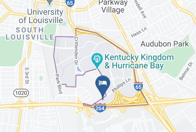 Jefferson - Hampton Inn Louisville Airport Maps