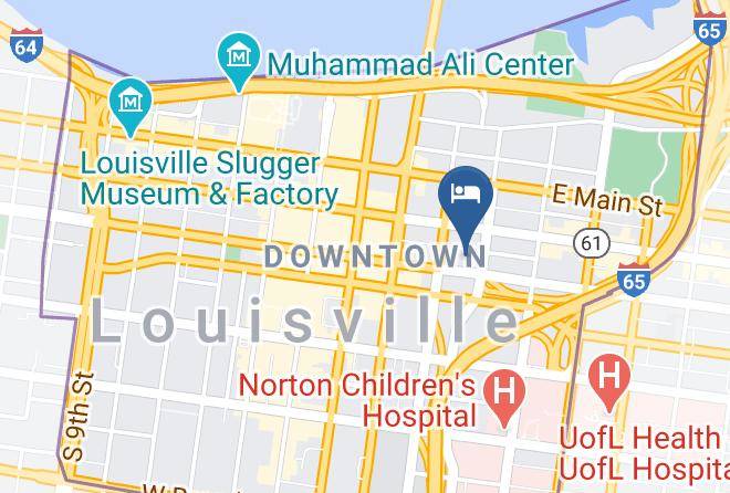Jefferson - Hampton Inn Louisville Downtown Maps