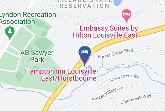 Jefferson - Hampton Inn Louisville East Hurstbourne Maps