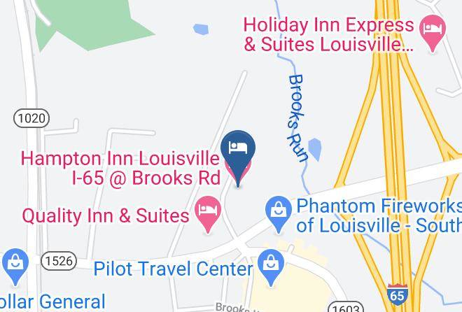 Bullitt - Hampton Inn Louisville I 65 Brooks Rd Maps