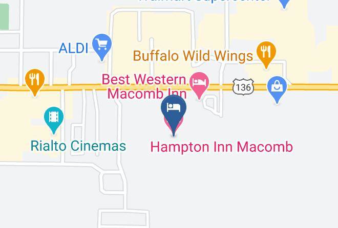 Mcdonough - Hampton Inn Macomb Maps