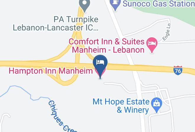 Lancaster - Hampton Inn Manheim Maps