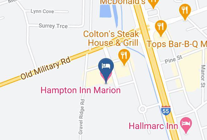 Crittenden - Hampton Inn Marion Maps
