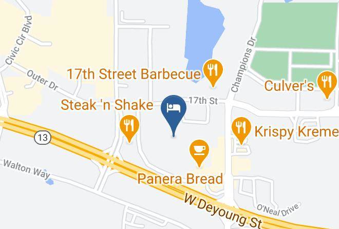 Williamson - Hampton Inn Marion Maps