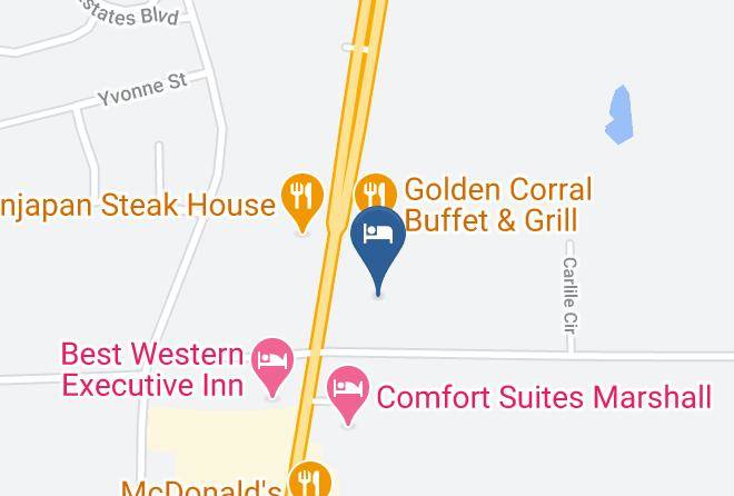 Harrison - Hampton Inn Marshall Maps