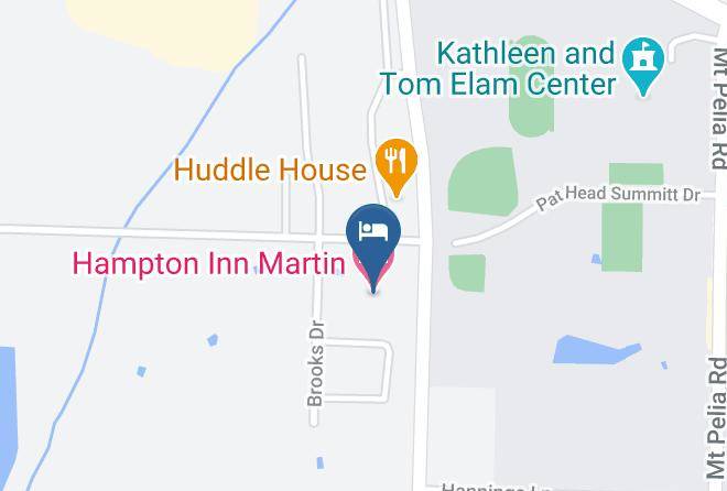 Weakley - Hampton Inn Martin Maps