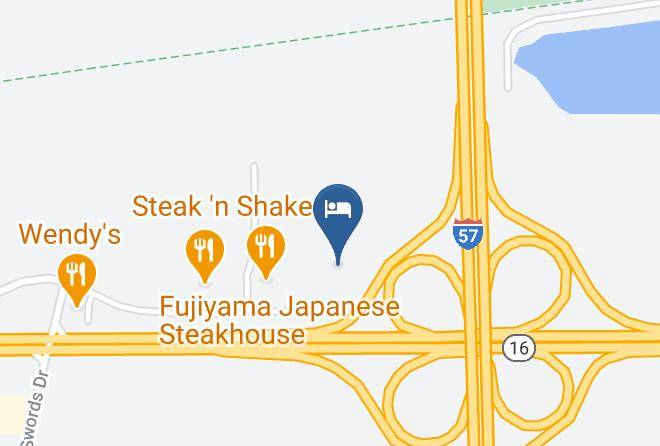Coles - Hampton Inn Mattoon Maps