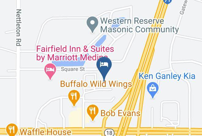 Medina - Hampton Inn Medina Maps