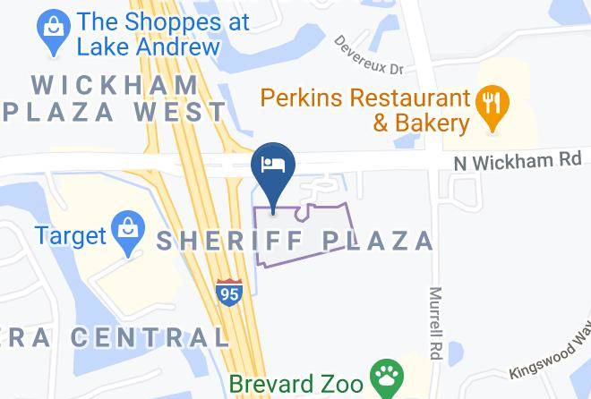 Brevard - Hampton Inn Melbourne Viera Maps