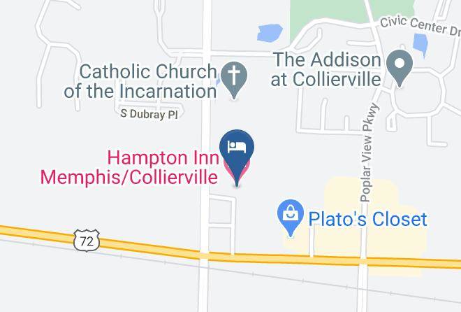 Shelby - Hampton Inn Memphis Collierville Maps