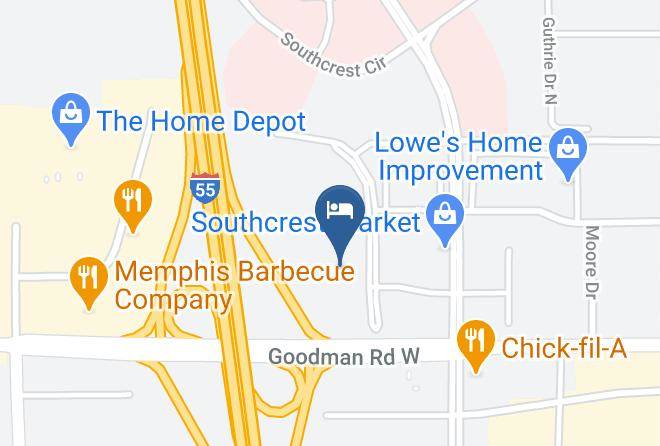 De Soto - Hampton Inn Memphis Southaven Maps