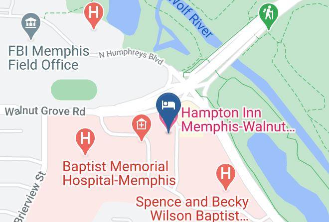 Shelby - Hampton Inn Memphis Walnut Grove Baptist Hospital East Maps