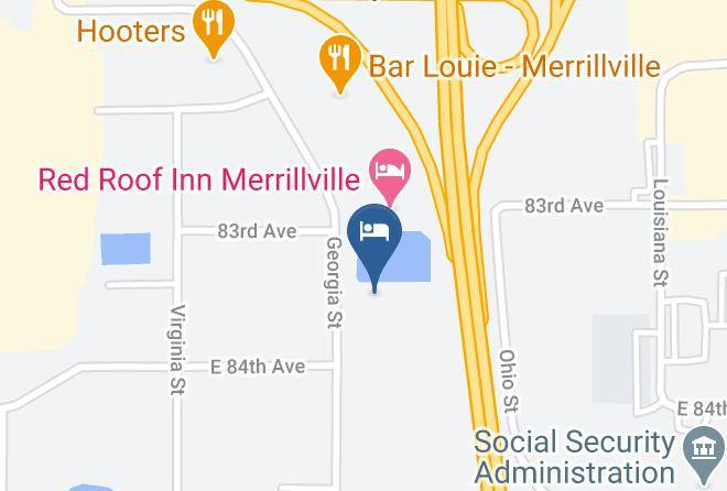 Lake - Hampton Inn Merrillville Maps