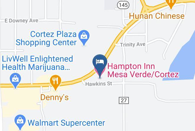 Montezuma - Hampton Inn Mesa Verde Cortez Maps