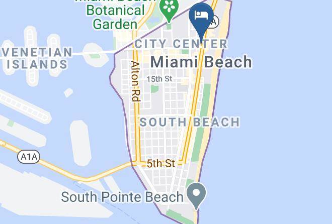 Miami Dade - Claremont Hotel Maps