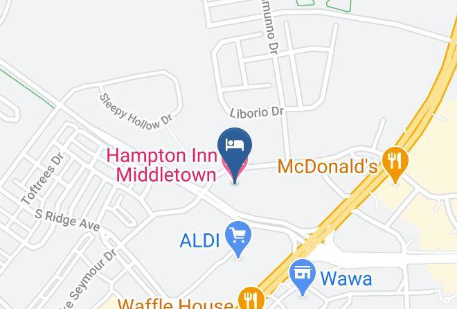 New Castle - Hampton Inn Middletown Maps