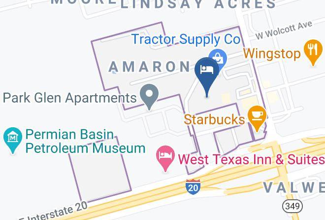 Midland - Hampton Inn Midland South Maps