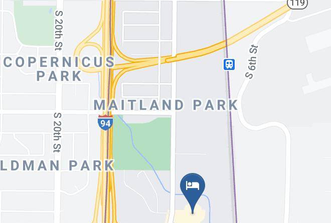 Milwaukee - Hampton Inn Milwaukee Airport Maps