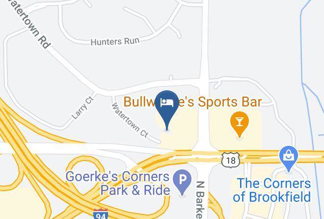 Waukesha - Hampton Inn Milwaukee Brookfield Maps